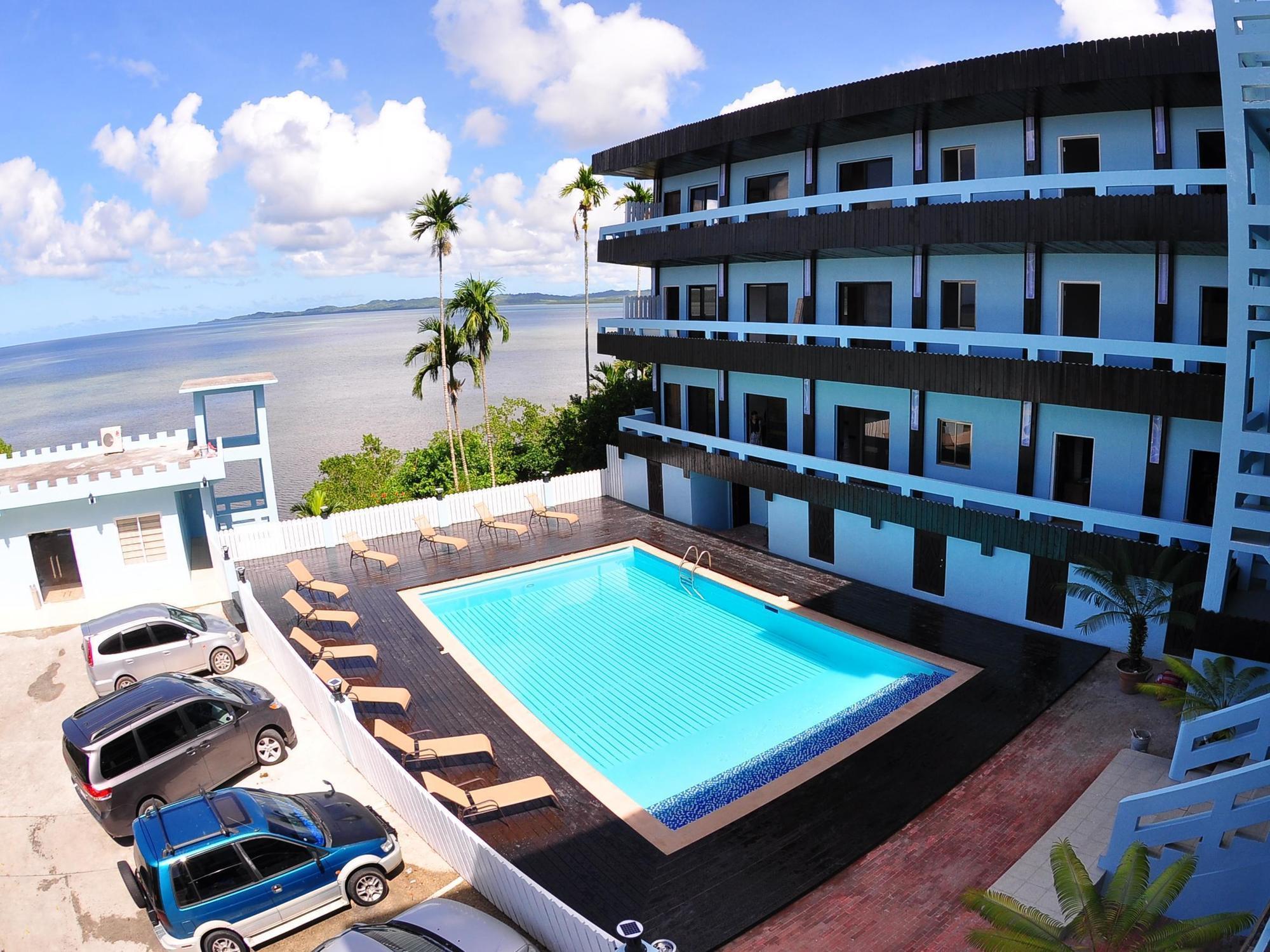 Blue Ocean View Hotel Koror Esterno foto