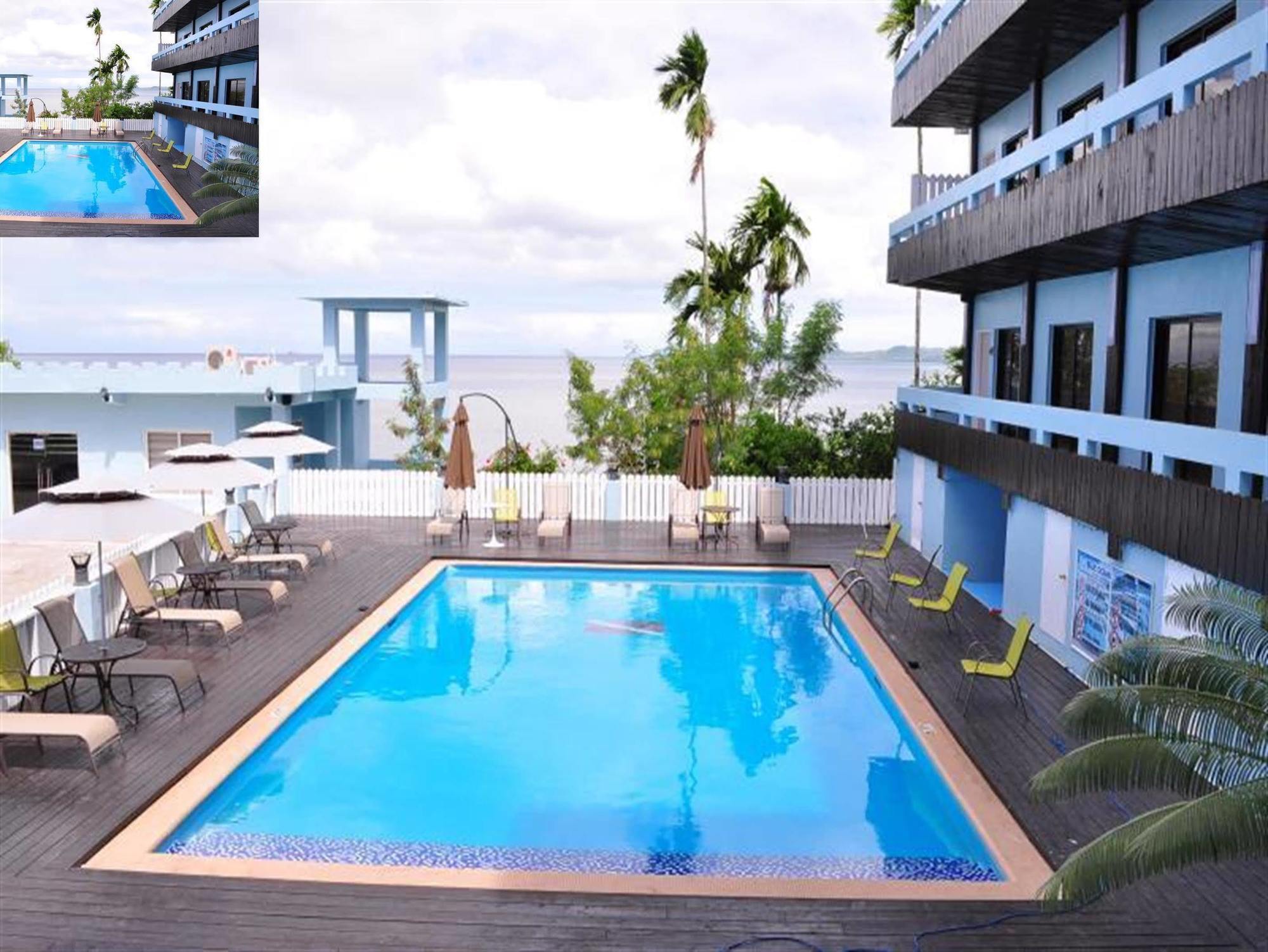 Blue Ocean View Hotel Koror Esterno foto